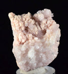4cms RHODOCHROSITE ROSETTE QUARTZ PERU PINK CRYSTALS NEEDLES MINERAL RB127