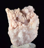 4cms RHODOCHROSITE ROSETTE QUARTZ PERU PINK CRYSTALS NEEDLES MINERAL RB127