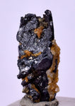1.4cms ACANTHITE QUARTZ CRYSTALS MINERAL SPECIMEN PERU COLLECTOR HB115
