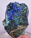 7.1cms AZURITE MALCHITE CRYSTALS PERU MINERAL SPECIMEN CUSCO UB209