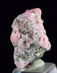 2cms RHODOCHROSITE PYRITE CHINA CRYSTAL RHOMBOHEDRAL MINIATURE RB640