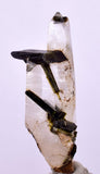 4.5cms PREMIUM EPIDOTE QUARTZ MINIATURE CRYSTALS PERU AESTHETIC COLLECTOR CB126