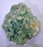 8.4cms ATACAMITE CALCITE DRUZY CHRYSOCOLLA MALACHITE LILY MINE PERU DB72