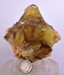 8.5cms GEMMY BARITE CRYSTALS PERU SHINY TRANSLUCENT MINERAL SPCIMEN EB70