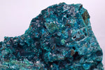 12.5cms BLUE MALACHITE BOTRYOIDAL PERU CRYSTALS GRAPE SPHERES SHINY UB40