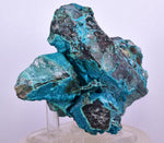 10.5cms QUARTZ CHRYSOCOLLA BOTRYOIDAL TENTADORA MINE PERU MINERAL SPECIMEN CB181