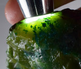 200grs GEM SILICA CHRYSOCOLLA LILY MINE PERU CHALCEDONY QUARTZ BLUE ROUGH SB107