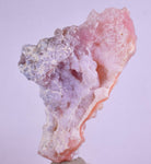 7.2cms GEM PINK OPAL HYALITE PALYGORSKITE QUARTZ SCULPTURE BOTRYOIDAL PERU PB46