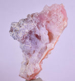 7.2cms GEM PINK OPAL HYALITE PALYGORSKITE QUARTZ SCULPTURE BOTRYOIDAL PERU PB46