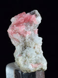 2.5cms RHODOCHROSITE FLUORITE PYRITE CHINA CRYSTAL RHOMBOHEDRAL MINIATURE RB634