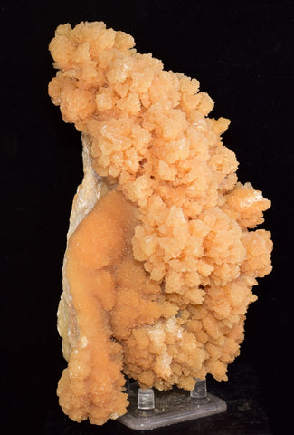 17cms NATURAL SCULPTURE CALCITE ARAGONITE (?) CRYSTALS PERU SHINY GB57