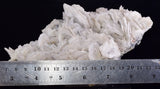 18cms BARITE CRYSTALS SPHALERITE PERU SHINY TRANSLUCENT MINERAL SPCIMEN EB64