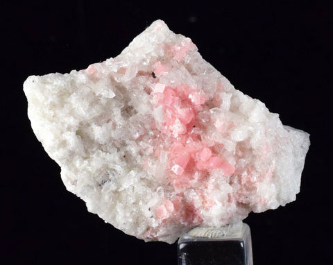 5.1cms RHODOCHROSITE RHOMBOHEDRAL QUARTZ PERU PREMIUM CRYSTALS PASTO BUENO RB121