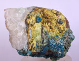 11cms CHRYSOCOLLA QUARTZ  BOTRYOIDAL TENTADORA MINE PERU MINERAL SPECIMEN CB188