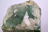 10.5cms DRUZY CHRYSOCOLLA SELENITE  QUARTZ LILY MINE PERU 2000 DISCOVERY DB53