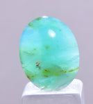5ct GEM BLUE OPAL SCENIC CABOCHON PERU SEASCAPE PENDANT JEWELRY BB357