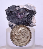 2.5cms PROUSTITE RED RUBY SILVER PERU UCHUCCHACUA MINE MINERAL SPECIMEN HB138
