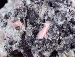 6.3cms RHODOCHROSITE ROSETTE PERU PINK CRYSTALS HUANZALA MINE MINERAL RB547