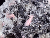 6.3cms RHODOCHROSITE ROSETTE PERU PINK CRYSTALS HUANZALA MINE MINERAL RB547