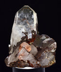 4.6cms HEMATOID QUARTZ TERMINATED GOETHITE MINERAL SPECIMEN PERU QB116