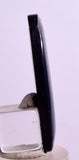 4 Grams LEMURIAN BLACK JADE GEM PERU PYRITE JEWELRY CABOCHON PENDANT BB184