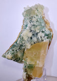 10cms ATACAMITE SELENITE CALCITE CRYSTAL LILY MINE 2000 DISCOVERY PERU TB82