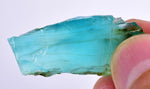 50cts GEM BLUE OPAL HIGH QUALITY PERU ROUGH SCENIC MINERAL SPECIMEN OB151