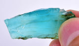 50cts GEM BLUE OPAL HIGH QUALITY PERU ROUGH SCENIC MINERAL SPECIMEN OB151