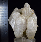 13.5cms CALCITE WITH QUARTZ CRYSTALS PERU SHINY MINERAL SPECIMEN GB25