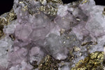 10.9cms PYRITE CUBIC FLUORITE QUARTZ PERU SHINY CRYSTALS MINERAL COLLECTOR MB134