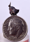 0.9cms NATIVE SILVER WIRE PERU UCHUCCHACUA MINE MINERAL SPECIMEN HB220