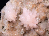9.1cms ROSE DRUZY QUARTZ BRIGHT CRYSTALS CATHEDRAL BOTRYOIDAL PERU NEW FIND QB73