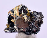 2.5cms GOLDEN RUTILE HEMATITE SPRAY NEEDLES CRYSTALS TITANIUM BAHIA BRAZIL  XB08