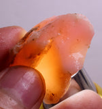 51 grams GEM PINK OPAL PERU ROUGH CORAL COLOR TRANSLUCENT MINERAL PB51