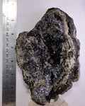 19cm MARCASITE BLADES GEODE PYRITE CHALCOPYRYTE  SPHALERITE PERU CRYSTAL MB120