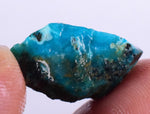 15.5carats GEM SILICA CHRYSOCOLLA CHALCEDONY PERU HIGH YIELD NEW FIND ROUGH SB52