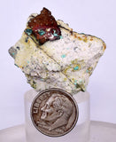 3.7cms NATIVE COPPER ON MATRIX PERU CRYSTAL NEW FIND SOME MINERAL SPECIMEN IB65