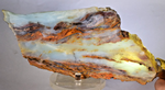 680grms 23cm BLUE OPAL PERU SLAB SCENIC SEASCAPE SCULPTURE ROUGH LANDSCAPE OB153