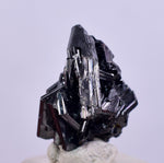 1.3cm PEARCEITE POLYBASITE PYRITE  CRYSTAL SILVER  MINERAL SPECIMEN PERU HB226