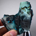 8.4cms QUARTZ CHRYSOCOLLA TENTADORA MINE PERU GRAPE BOTRYOIDAL CRYSTAL CB17