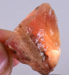 7.6grams GEM RED RHODOCHROSITE ROUGH ORTIZ  PERU GEMSTONE MINERAL SPECIMEN RB191