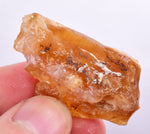 360 grams GEM GOLDEN OPAL PERU TRANSLUCENT SCENIC MINERAL SPECIMEN OB113
