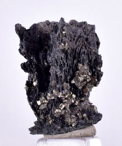 2.5cms PYRITE PYRRHOTITE PERU SHINY CRYSTALS SAMPLE MINERAL SPECIMEN MB79