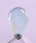 1ct GEM BLUE OPAL SCENIC CABOCHON PERU SEASCAPE PENDANT JEWELRY DENDRITES  BB152
