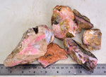 1 Kilogram GEM PINK OPAL PERU ROUGH TRANSLUCENT CORAL COLOR PB97