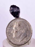 1cms PROUSTITE RED RUBY SILVER PERU UCHUCCHACUA MINE MINERAL SPECIMEN HB111