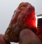 83grams INKA ROSE RHODOCHROSITE ROUGH PERU GEMSTONES MINERAL SPECIMEN RB376