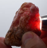 83grams INKA ROSE RHODOCHROSITE ROUGH PERU GEMSTONES MINERAL SPECIMEN RB376