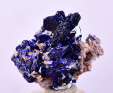 2.2cms GEM AZURITE CRYSTALS MEXICO ROYAL BLUE COLOR SHINY UB265