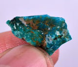 9carats GEM SILICA CHRYSOCOLLA CHALCEDONY PERU HIGH YIELD NEW FIND ROUGH SB167